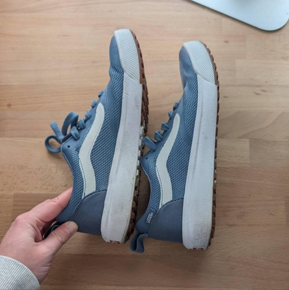 Blue Vans Ultrarange Sneakers